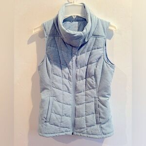 THE NORTH FACE Sm Light Blue Quilted Vest